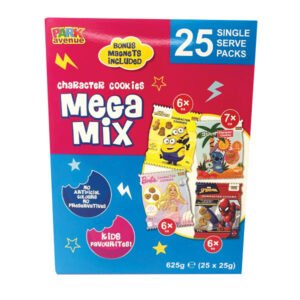Mega Mix Character Cookies 625g