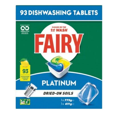 Fairy Combo Pack Dishwashing Tablets Platinum Lemon