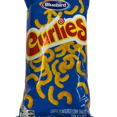Bluebird Cheese Flavored Curlies 150g