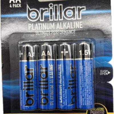 Brillar Battery Platinum Alkaline Varieties