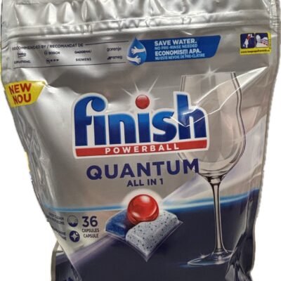 Finish Powerball Quantum All in 1 Dishwasher Capsules 36pk